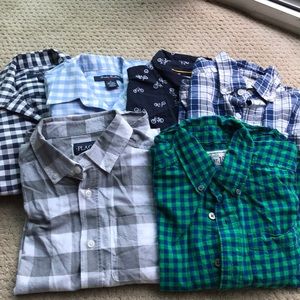 Long Sleeves Dress Shirts and Casual Shirts Bundle